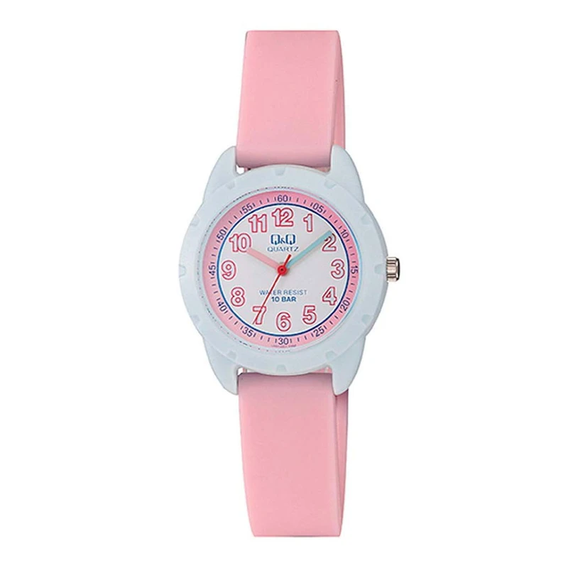 ساعت مچی عقربه ای دخترانه کیو اند کیو مدل VR97J001Y