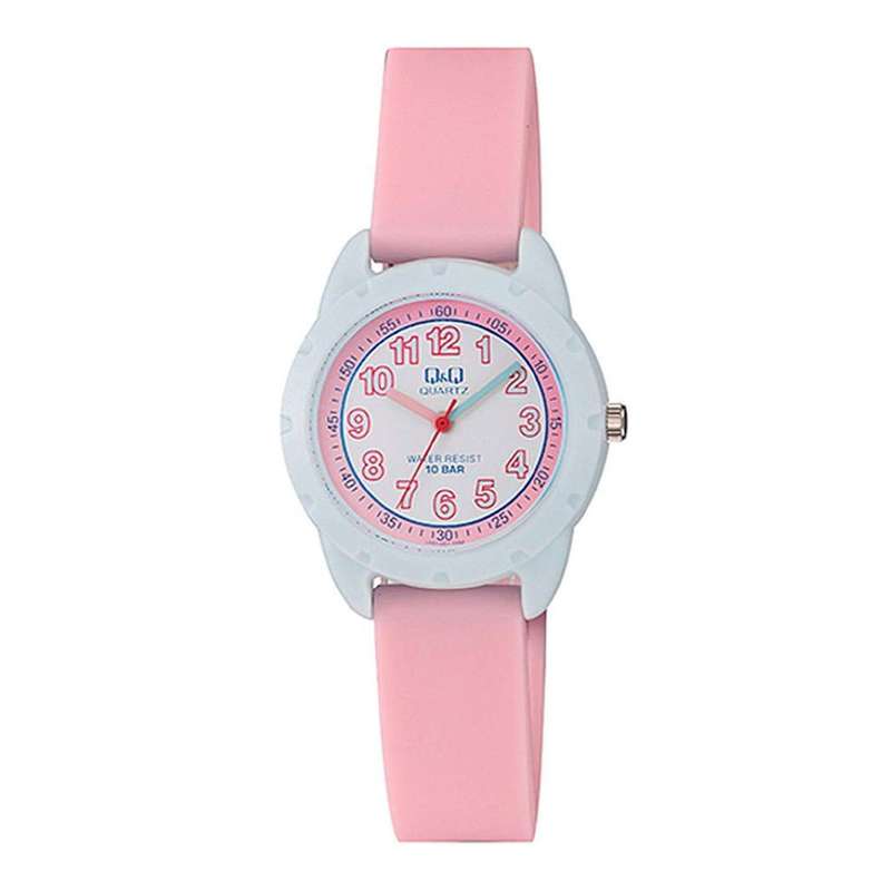 ساعت مچی عقربه ای دخترانه کیو اند کیو مدل VR97J001Y ساعت مچی عقربه ای دخترانه کیو اند کیو مدل VR97J001Y