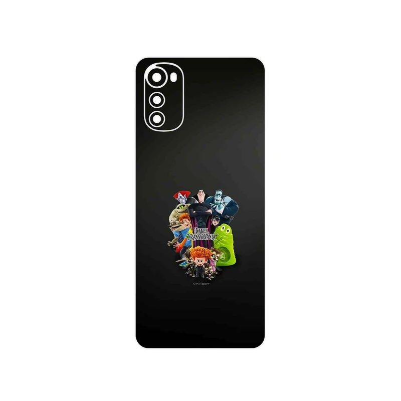 برچسب پوششی ماهوت مدل Hotel Transylvania مناسب برای گوشی موبایل موتورولا Moto E32s