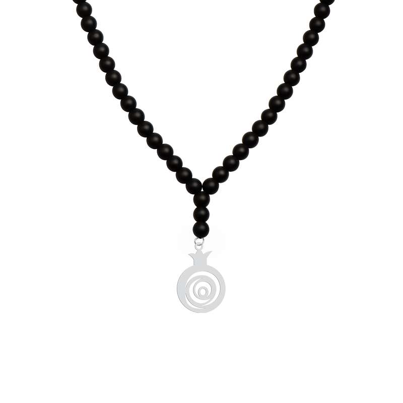 گردنبند نقره زنانه هایکا مدل انار کد n.ha1-661