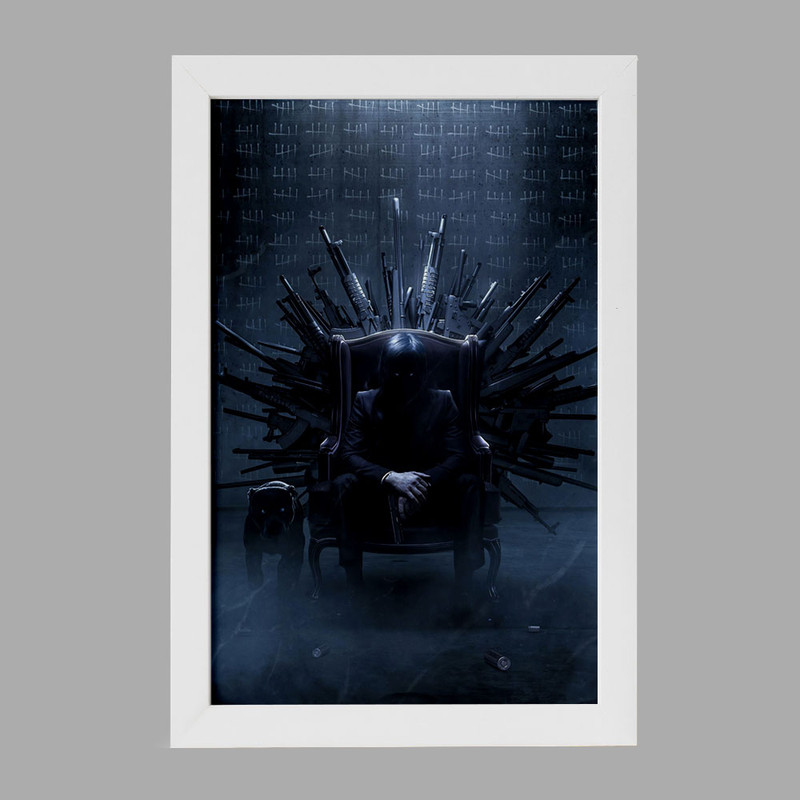 تابلو خندالو مدل جان ویک John Wick کد 28573