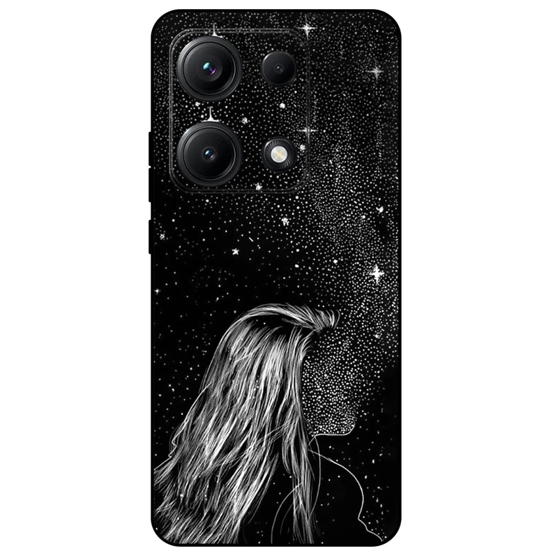 کاور مگافون طرح دخترانه مدل 8264 مناسب برای گوشی موبایل شیائومی Redmi Note 14S