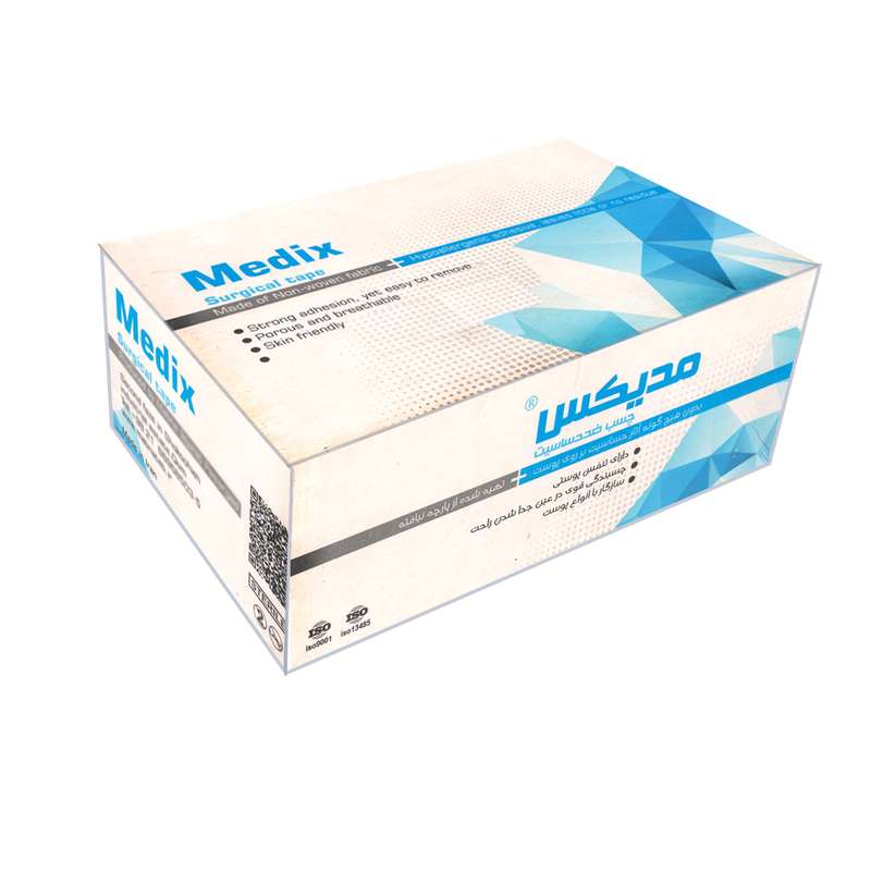 چسب پانسمان مدیکس مدل 3M25 بسته 12 عددی چسب پانسمان مدیکس مدل 3M25 بسته 12 عددی