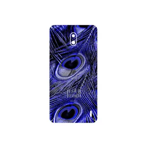 MAHOOT Purple Feather Cover Sticker for Nokia 2