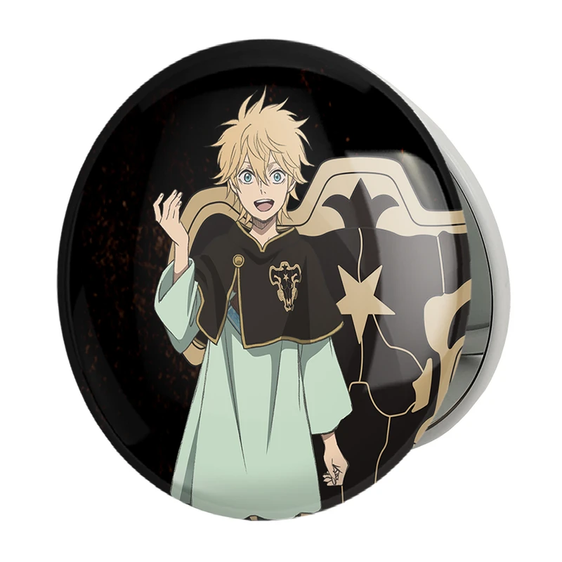 آینه جیبی خندالو طرح لاک ولیتا انیمه بلک کلاور Black Clover مدل تاشو کد 10261 