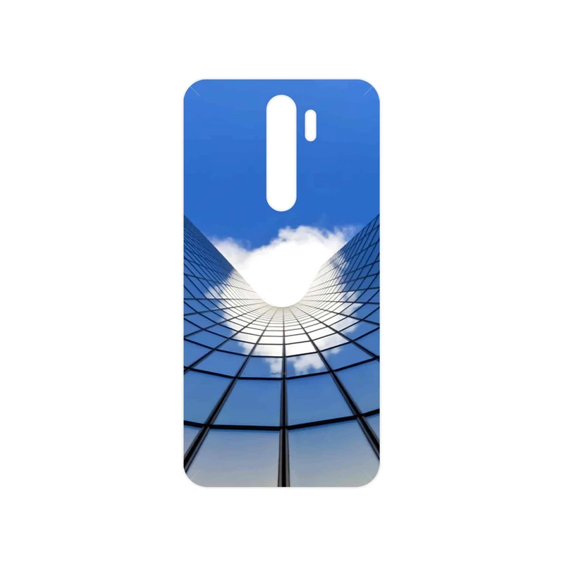 برچسب پوششی ماهوت مدل Glass skyscraper مناسب برای گوشی موبایل شیائومی Redmi Note 8 Pro
