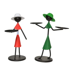 جاشمعی مدل آفریقایی کد 124474 مناسب برای شمع وارمر مجموعه 2 عددی