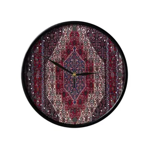 ساعت دیواری مدوپد طرح فرش سنندج مدل C-Sanandaj27