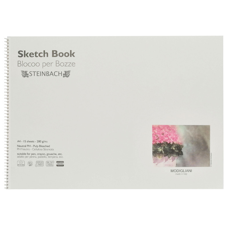 دفتر آبرنگ اشتنباخ مدل مودیگلیانی کد A4