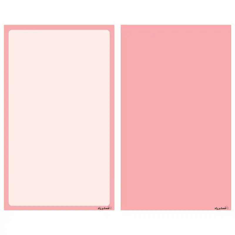 کاغذ یادداشت مستر راد مدل youtube کد 1487 بسته 400 عددی