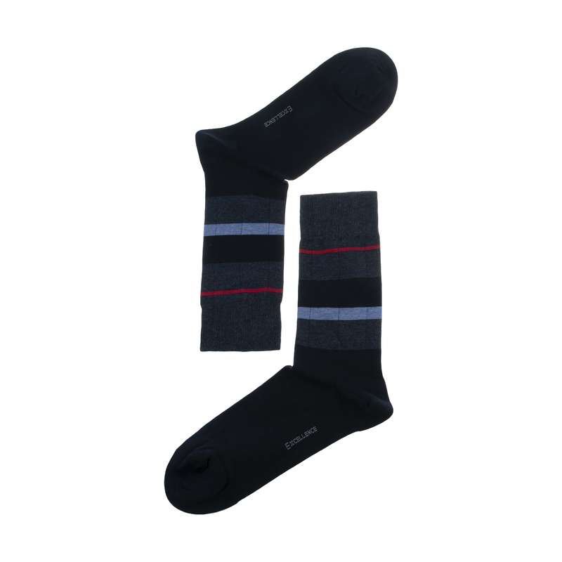 جوراب مردانه اکسلنس مدل M0211003SO-NAVY