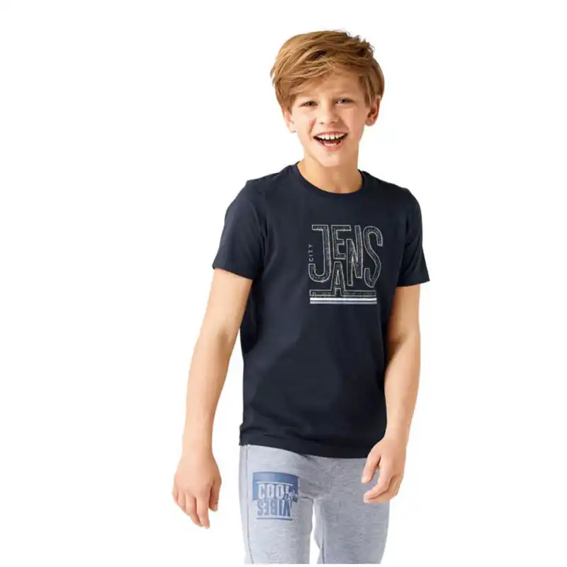 تی شرت آستین کوتاه پسرانه پیپرتس مدل 11178158