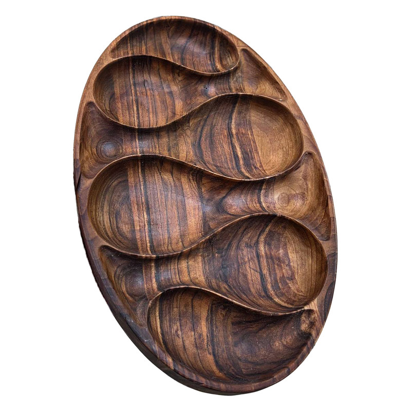 اردور خوری چوبی مدل بیضی