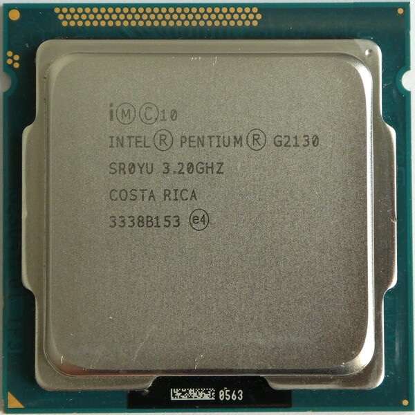 پردازنده مرکزی اینتل مدل Pentium G2130 پردازنده مرکزی اینتل مدل Pentium G2130