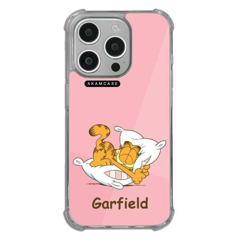 کاور آکام مدل AMC-WTA15PROMAX-GARFIELD5 مناسب برای گوشی موبایل اپل iPhone 15 Pro Max