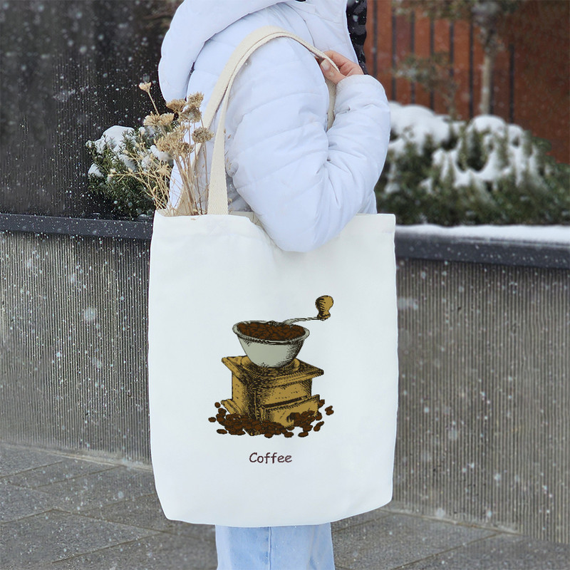 ساک خرید خندالو مدل قهوه کد H1636