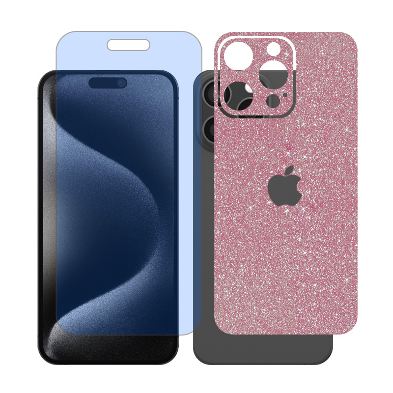 محافظ صفحه نمایش آنتی بلو گلس مدل Together مناسب برای گوشی موبایل اپل iPhone 16 Pro Max به همراه برچسب پوششی