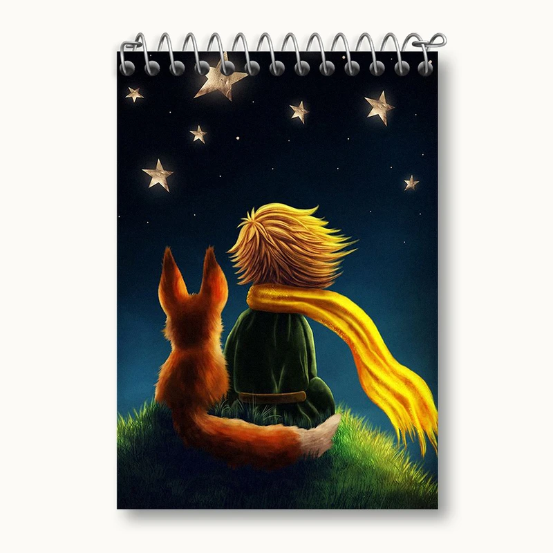 دفتر یادداشت 50 برگ خندالو طرح شازده کوچولو کد N1794