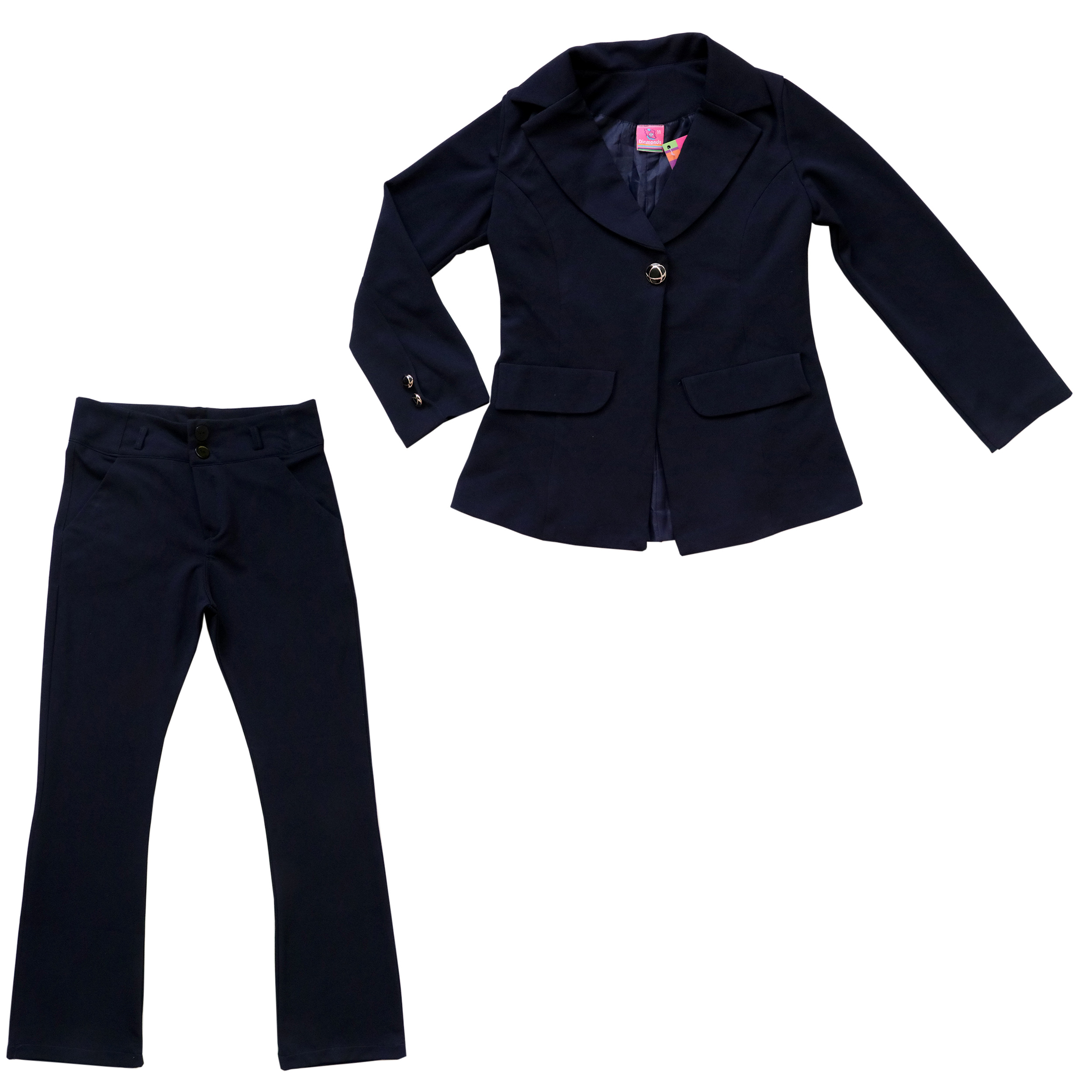 ست کت و شلوار دخترانه دایموند کد 2029