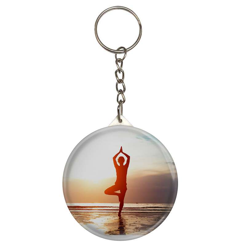 جاکلیدی طرح ورزش یوگا مدل S3963