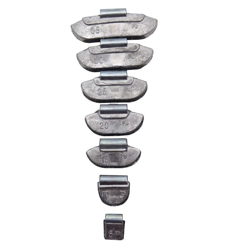 سرب بالانس لاستیک سامکو مدل گیره ای کد YP-5-35GR مجموعه 28 عددی