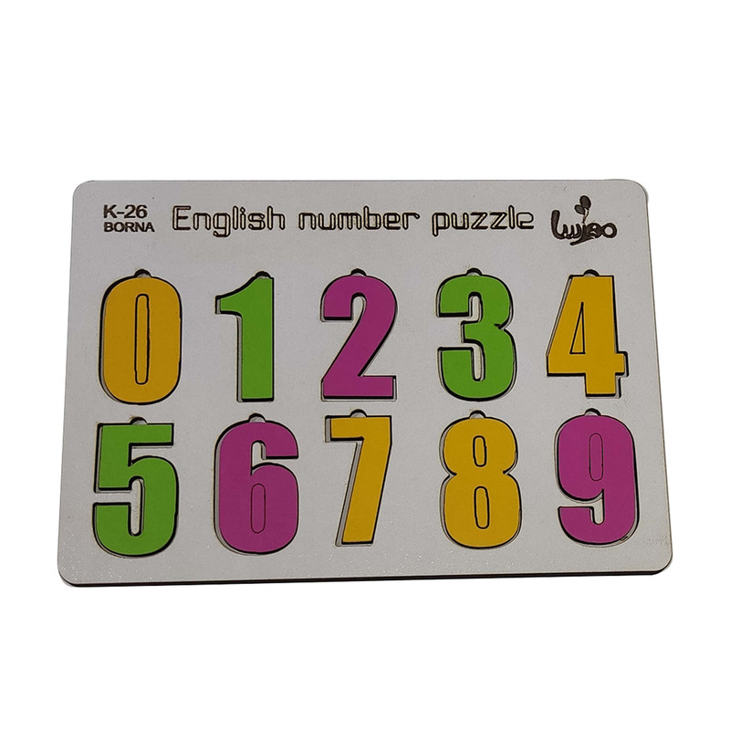 پازل آموزشی اعداد مدل k-26