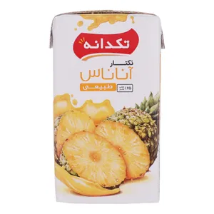 آبمیوه آناناس تکدانه - 125 میلی‌لیتر