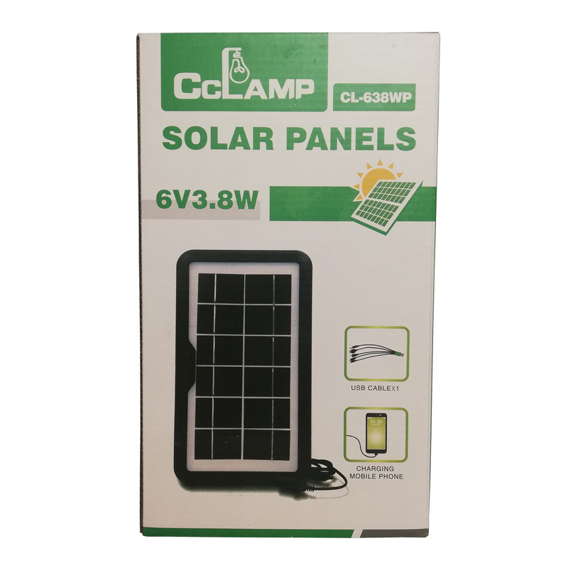 پنل خورشیدی سی سی لمپ مدل CL-638WP