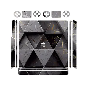 برچسب پلی استیشن ۴ اسلیم مدل polygon 04 مجموعه 14 عددی