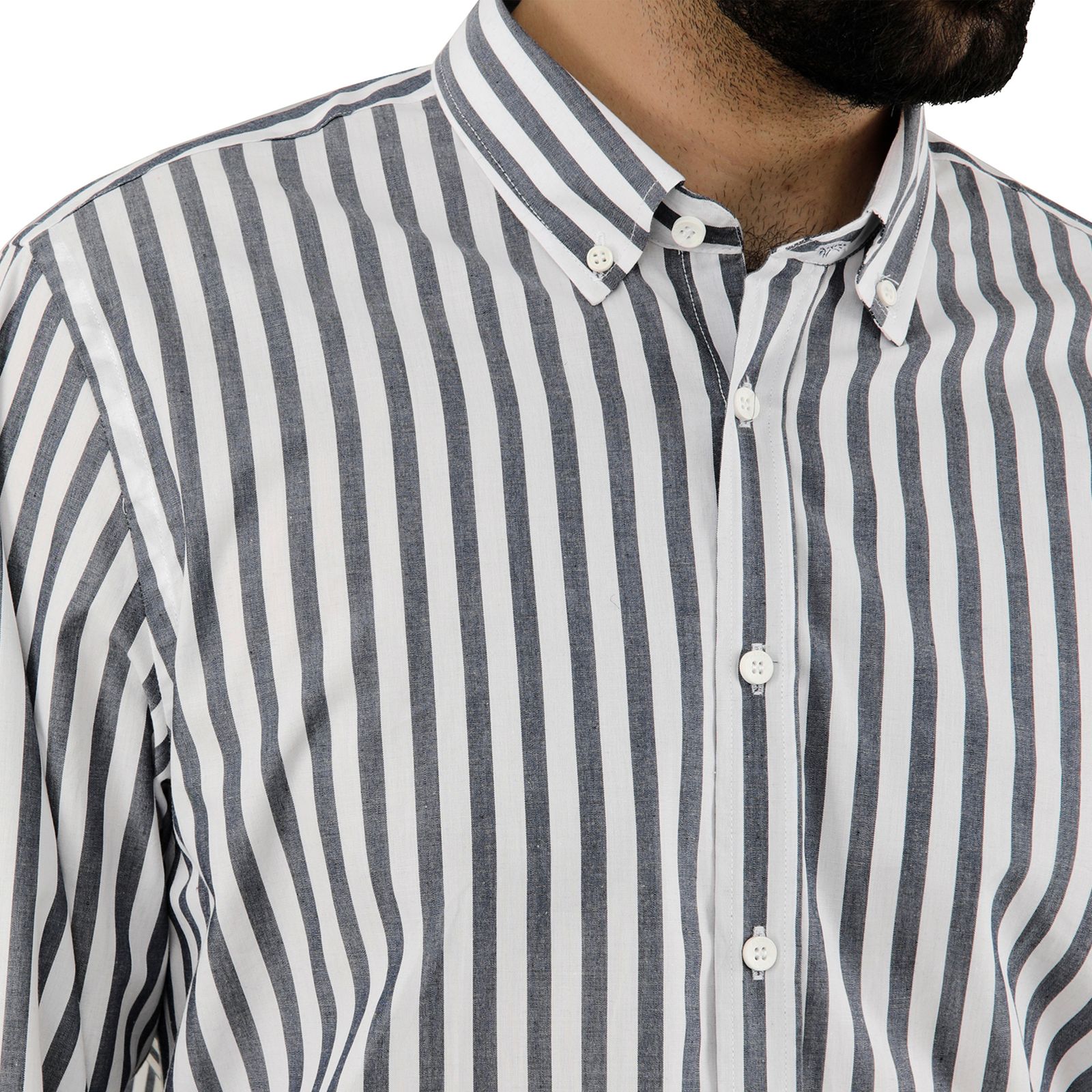 پیراهن آستین بلند مردانه پاتن جامه مدل 403721020225297 -  - 3