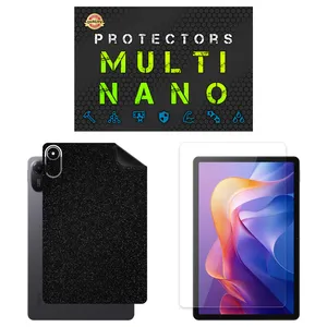 محافظ صفحه نمایش شفاف مولتی نانو مدل X-SFG مناسب برای تبلت شیائومی Redmi Pad 2 11 inch 2025 به همراه برچسب پوششی پشت