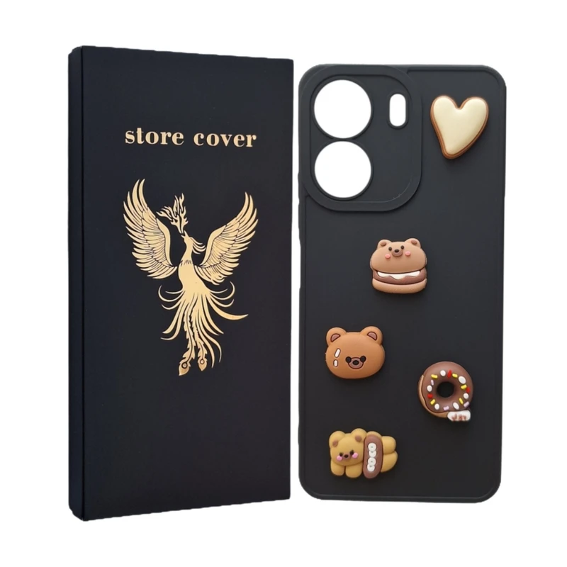 کاور استور کاور طرح کوکو برجسته مدل 13c مناسب برای گوشی موبایل شیائومی Redmi 13C / Poco C65