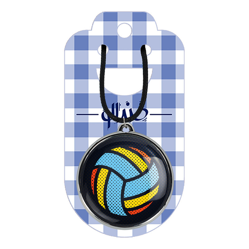 گردنبند خندالو مدل والیبال Volleyball کد 2642426420
