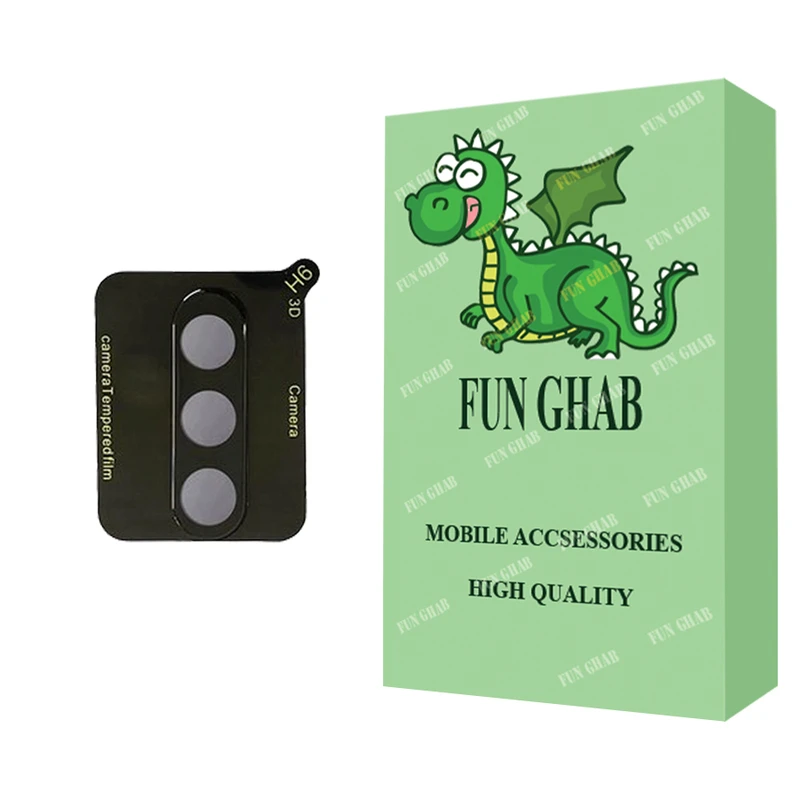 محافظ لنز دوربین فان قاب مدل 3D مناسب برای گوشی موبایل سامسونگ Galaxy A55