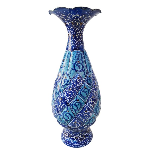  گلدان میناکاری مدل گل کد A 20