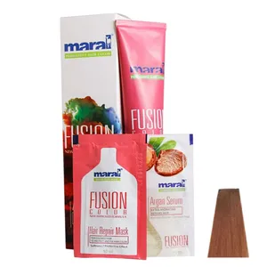 کیت رنگ مو مارال مدل Fusion شماره 7.771 حجم 100 میلی لیتر رنگ قهوه ای مسی سولار