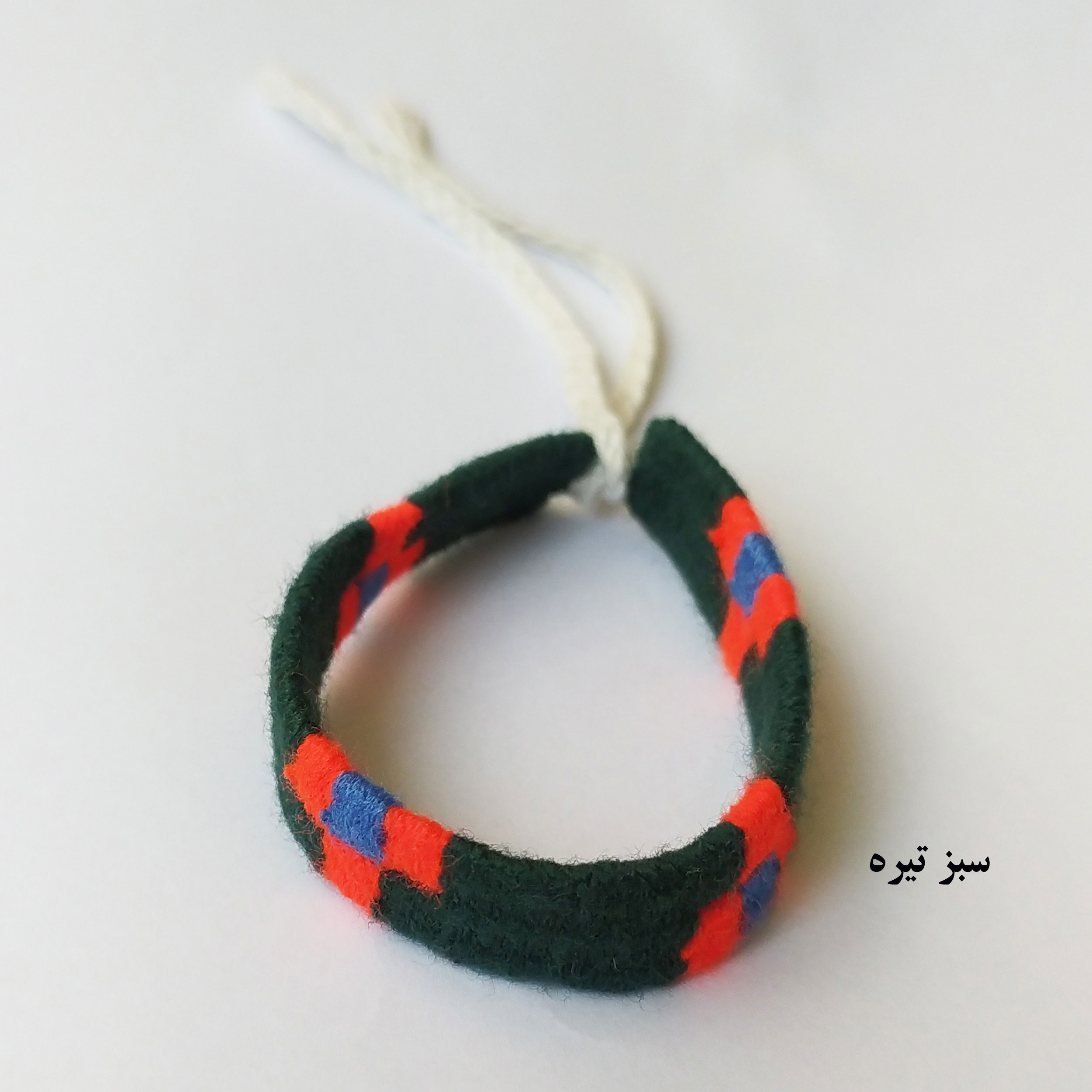 دستبند مدل بافت طرح ترمه کد 62