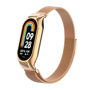 بند مدل میلانس مناسب برای مچ بند هوشمند شیائومی Mi Band 8