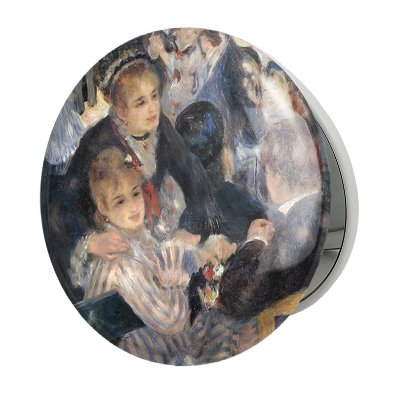 آینه جیبی خندالو طرح پیر اُگوست رنوآر مدل تاشو کد 36838