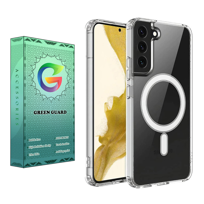 کاور گرین گارد مدل CR_Magsafe کد Clear 48 مناسب برای گوشی موبایل سامسونگ Galaxy S21 FE