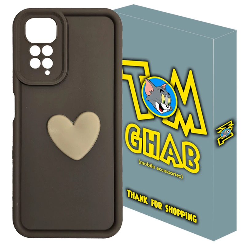 کاور تام قاب مدل سولید1 Heart مناسب برای گوشی موبایل شیائومی Redmi Note 11 Pro 4G / Note 12 Pro 4G