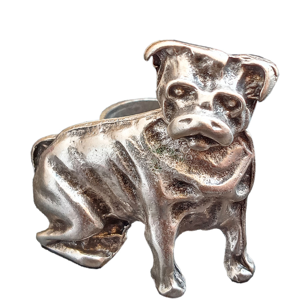 انگشتر مردانه مدل سگ کد DOG-77