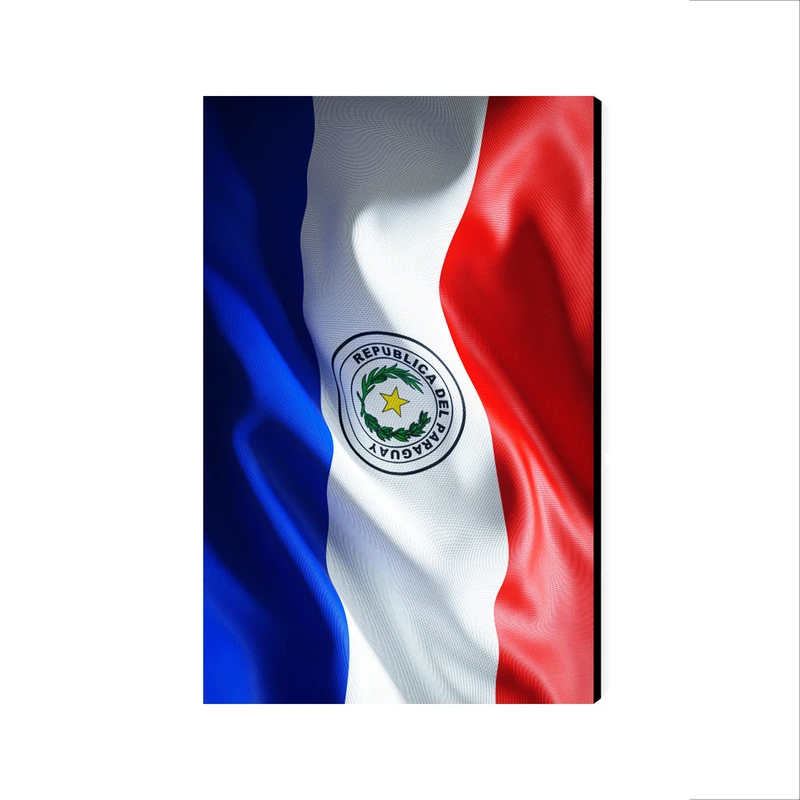 تابلو شاسی عرش مدل پرچم پاراگوئه کد As2033