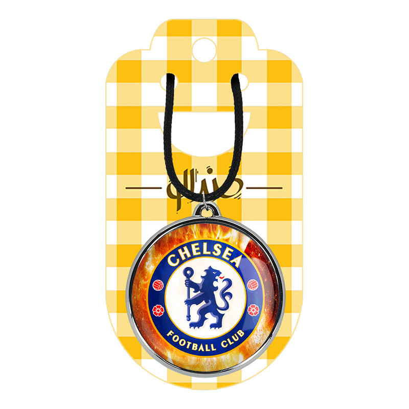 گردنبند خندالو مدل باشگاه چلسی Chelsea کد 2655826552