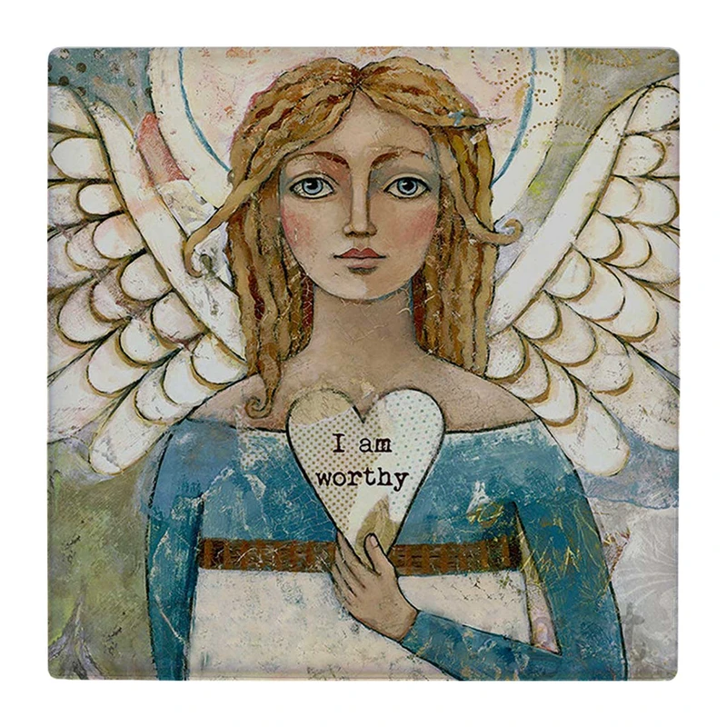 زیر لیوانی  طرح فرشته کد    4792382_3453