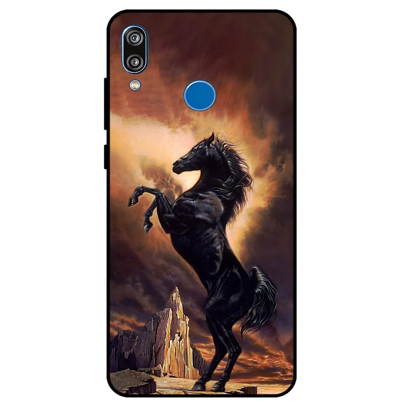 کاور مگافون طرح اسب  مدل 2820 مناسب برای گوشی موبایل هوآوی Y7 Prime 2019 / Y7 2019 