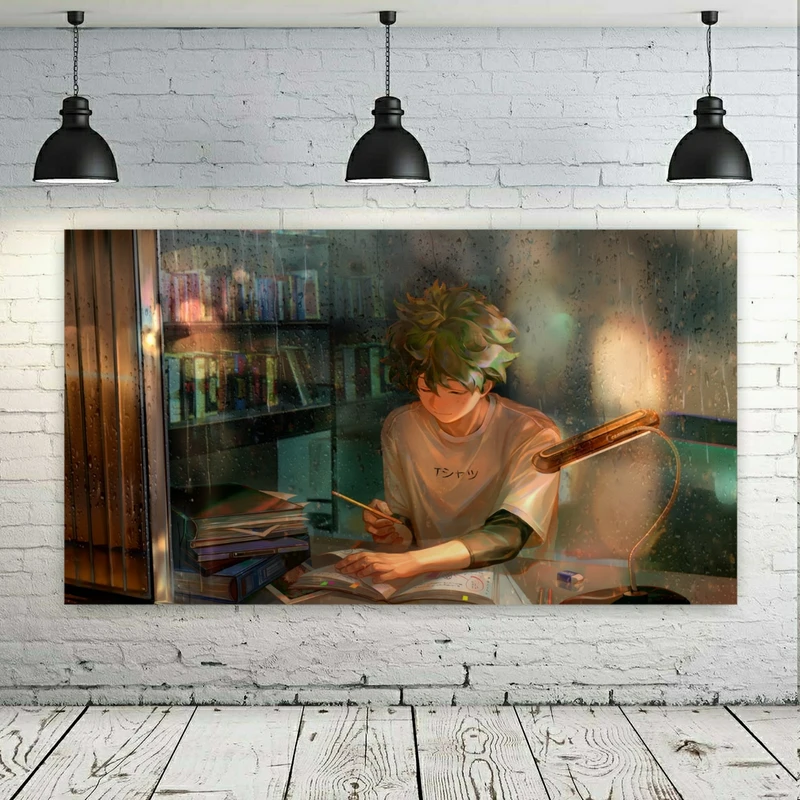 پوستر دیواری انیمه آکادمی قهرمانی من مدل SDP3604