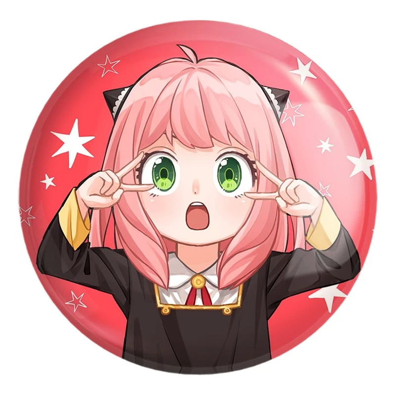 پیکسل خندالو طرح آنیا فورجر انیمه اسپای ایکس فمیلی Spy x Family کد 15584 مدل بزرگ