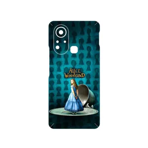 MAHOOT Alice in Wonderland Cover Sticker for Infinix Hot 11s