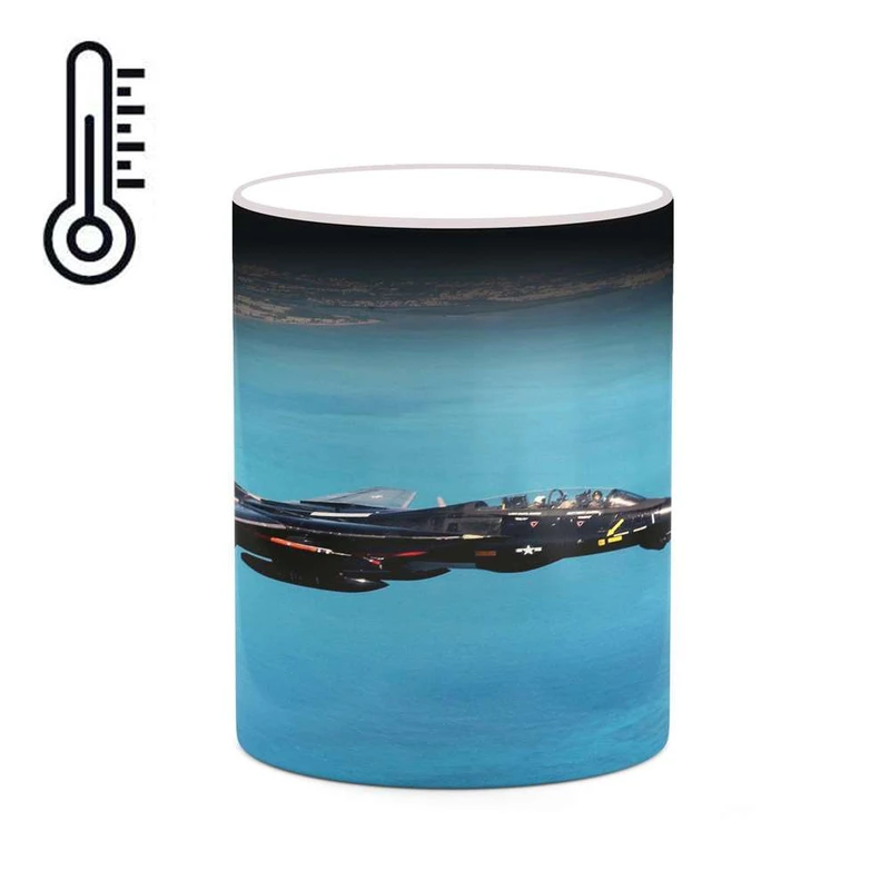 ماگ حرارتی کاکتی مدل هواپیمای جنگنده کد mgh20408